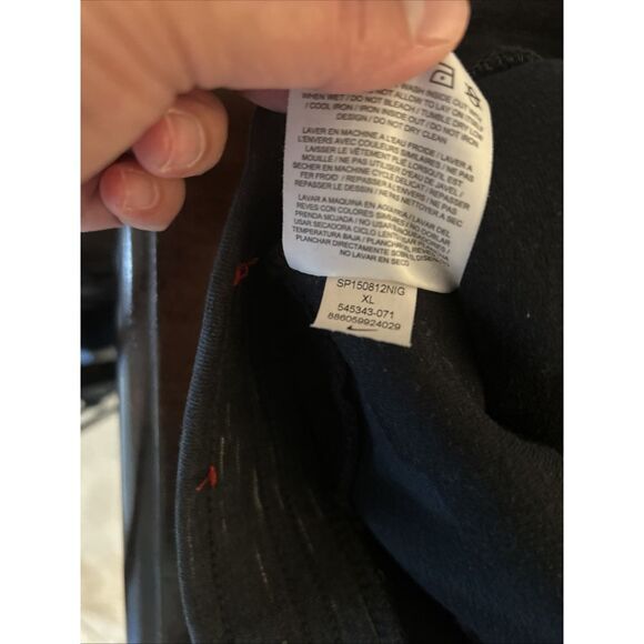 Nike Jogger Sweatpants Mens XL Gray Drawstring Tapered Gym Red Tag See Desc. - Picture 11 of 13